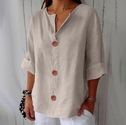 Clara - Camicetta casual in lino