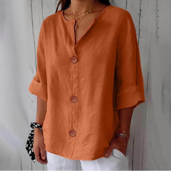 Clara - Camicetta casual in lino
