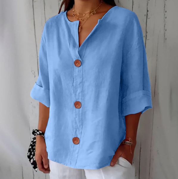 Clara - Camicetta casual in lino