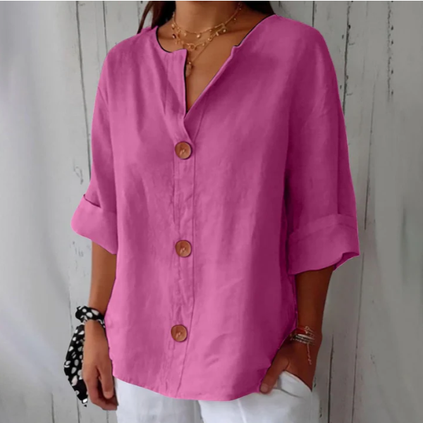 Clara - Camicetta casual in lino